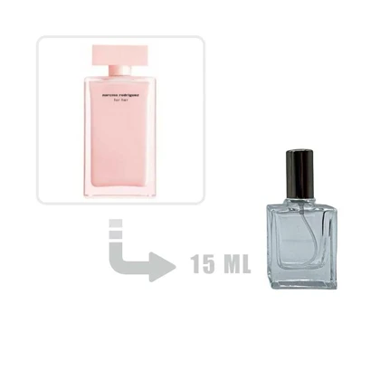 عطر ادکلن نارسیس رودریگز فور هر صورتی زنانه ادوپرفیوم 15 میل اشدی Narciso Rodriguez for Her EDP for Woman Ashdi 15ml