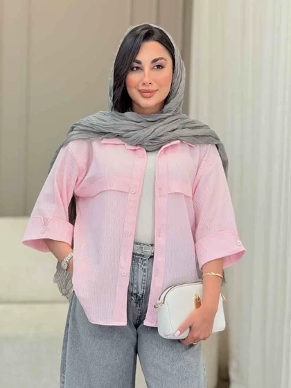 مانتو آستین پاکتی جلو ژیله