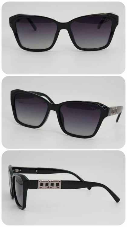 عینک آفتابی زنانه گوچی Gucci LK26079 پلاریزه و ضد اشعه UV400 ایتالیایی Rianova