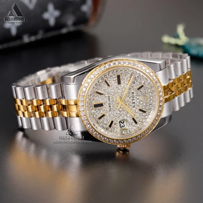ساعت مردانه رولکس Rolex Day Date Diamond-SG36