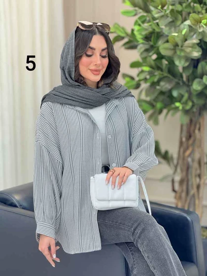 شومیز طرح دار دایانا