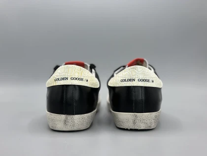 کتانی گلدن گوس ال تی دی چرم نقره مشکی کرم/Golden Goose Limited Edition