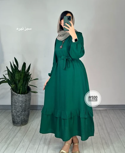 پیراهن مانتویی دل آرا