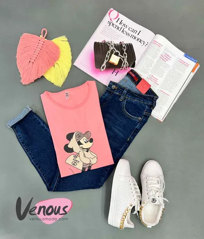 تیشرت طرح Mickey Mouse