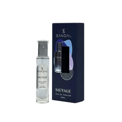 عطر جیبی مردانه صندل ساواج SANDAL حجم 25 میل