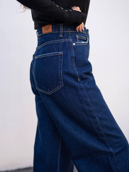 شلوارجین زنانه مدل سوپربگ قد110 شناسه71501