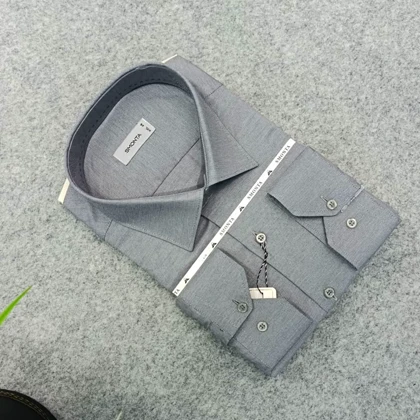 پیراهن ساده تک‌رنگ قواره کلاسیک استین بلند_ پارچه فلورا درجه یک