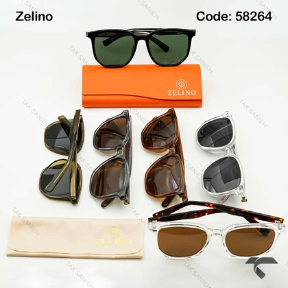 عینک آفتابی زلینو 58264 زنانه مردانه یو وی 400 پلاریزه Zelino-9824-U