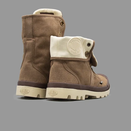پالادیوم بگی قهوه ای/کرم Palladium Pallabrousse Baggy Brown/Cream
