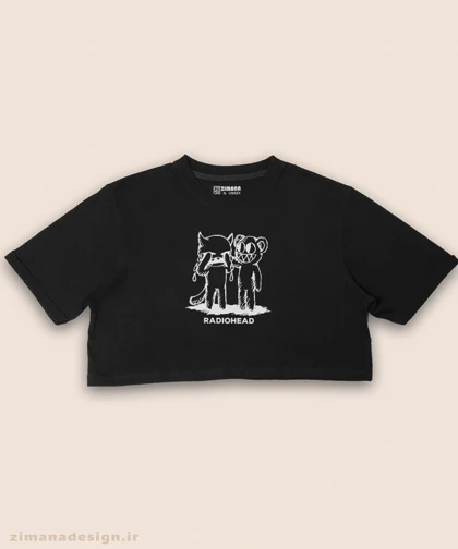 کراپ زنانه طرح رادیوهد کد 992