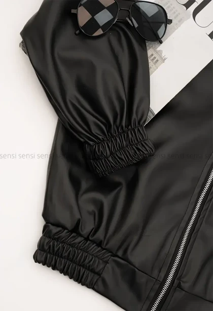 بامبر چرم آستر دار کد1004798