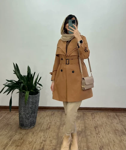بارانی آستردار بلوط