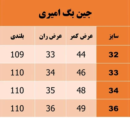 شلوار جین مردانه بگ سرمه ای شست حرفه ای امیری