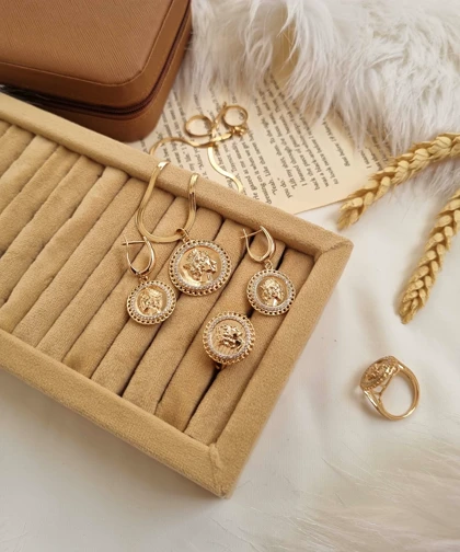 انگشتر سکه ای الیزابت ژوپینگ