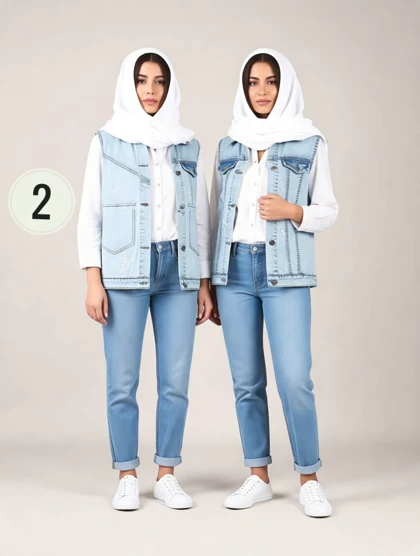 وست جین زنانه کد 4030236