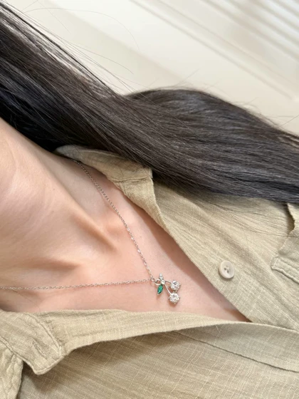 گردنبند آلبالو 🍒