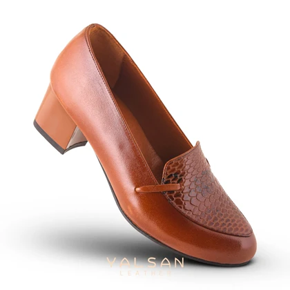 ست کیف و کفش زنانه چرم یلسان مدل هیوار کد 915-KELARA-MRV