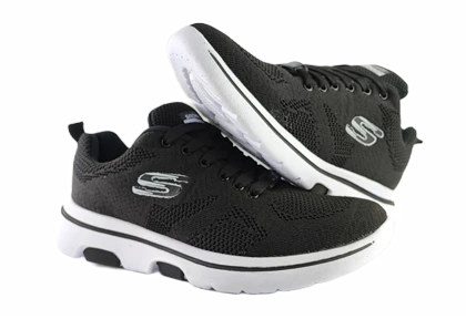 کفش اسپرت و روزمره مردانه برند اسکچرز مدل رامیرو Skechers مشکی سفید کد 150