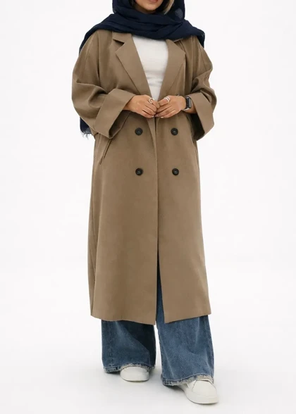 مانتو بلند بزیاق آیسو قاصدک 1