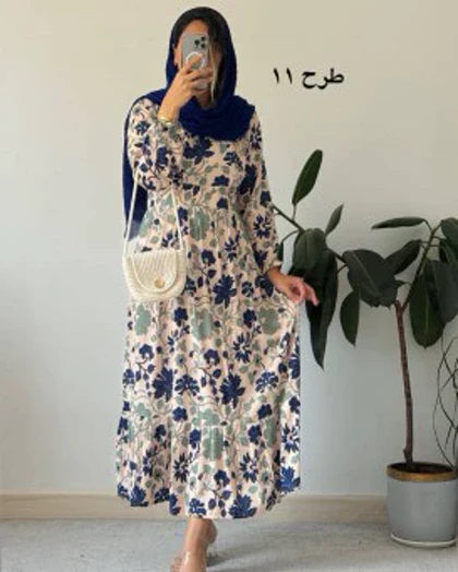 پیراهن مانتویی ماریا