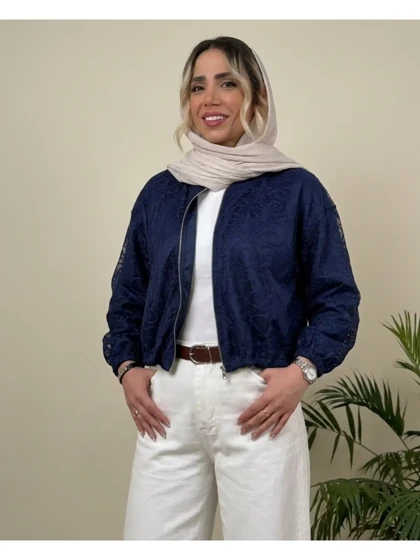 بامبر جکت تابستانی زنانه مدل هلسا