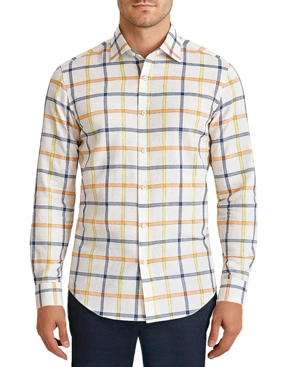 پیراهن مردانه چهارخانه کد 1821