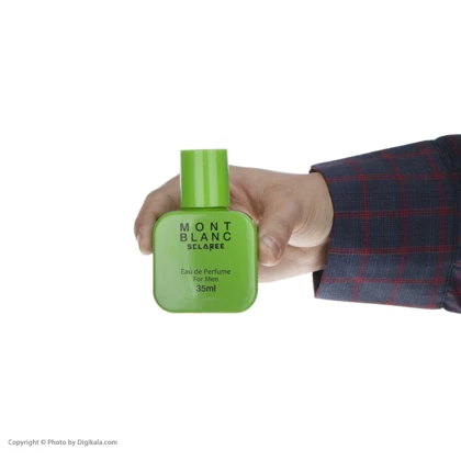 عطر جیبی مردانه اسکلاره مدل Mont Blanc حجم 35 میلی لیتر