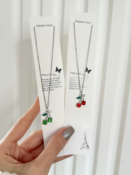 گردنبند آلبالو 🍒