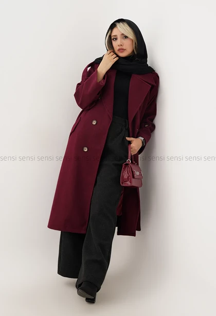 پالتو فوتر آستر دار کد1005021