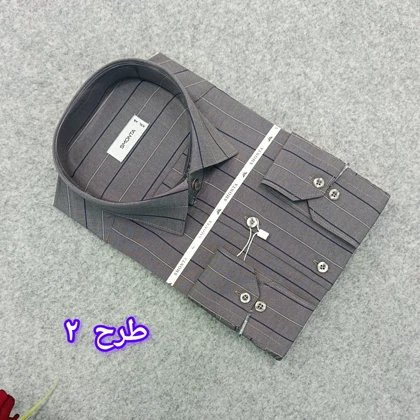پیراهن استین بلند مردانه ( قواره کلاسیک-قواره معمولی )- پیراهن مجلسی طرحدار مردانه