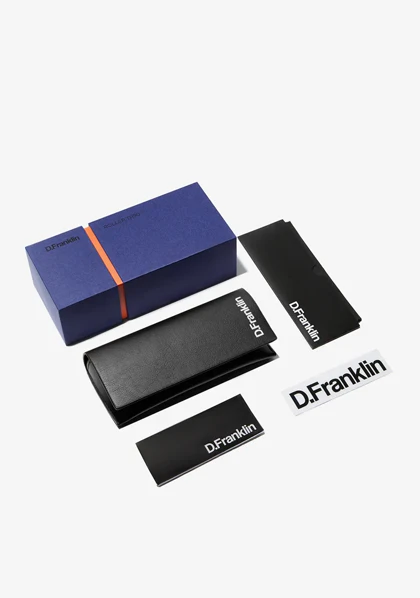 عینک آفتابی دی فرانکلین مدل D.franklin Roller TR90 Milky Blue Grey / Grad Blue