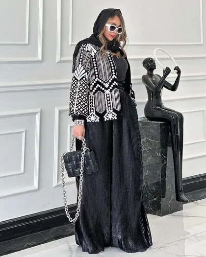 ست مانتو شلوار ژینا