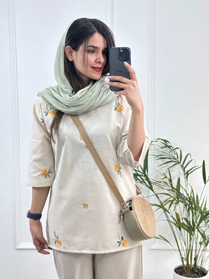 مانتو شومیزی گلشید