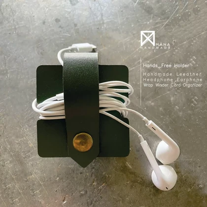 هولدر هندزفری دکمه دار