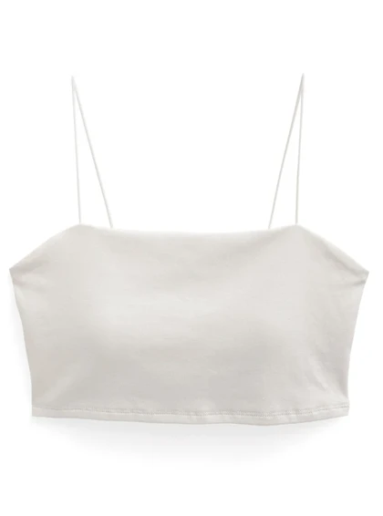 کراپ تاپ بانداژی زنانه بند ماکارون آسوس ASOS