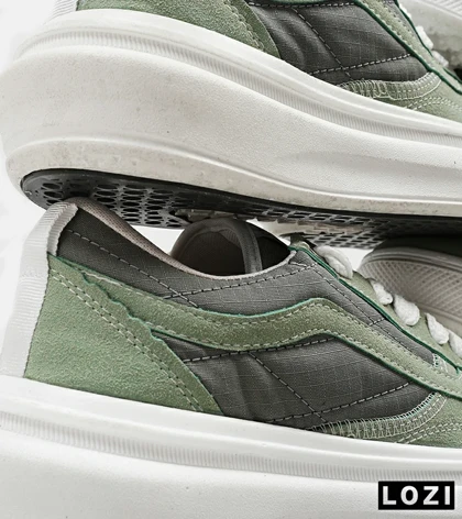 کفش اسنیکرزمردانه سبز طوسی ونس VANS