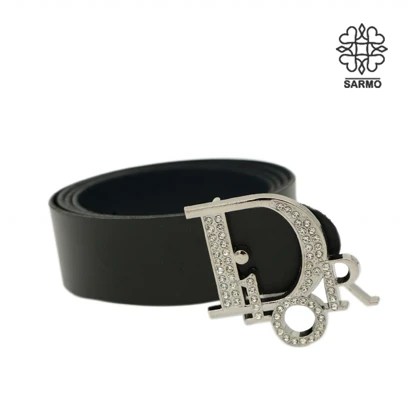 کمربند 3.5 سانت دیور نگین‌دار