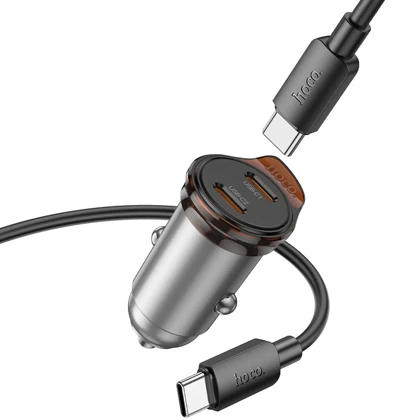 شارژر فندکی خودرو هوکو HOCO مدل NZ16B توان 45 وات