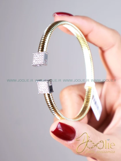 دستبند طرح طلا بولگاری مدل B2166