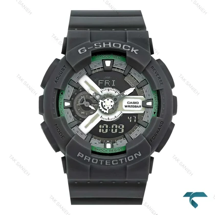 ساعت جیشاک GA110 مردانه طوسی Casio-7884-G
