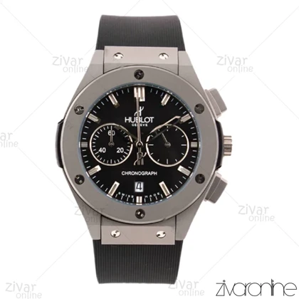 ساعت هابلوت زنانه کلاسیک فیوژن طوسی مشکی 101762