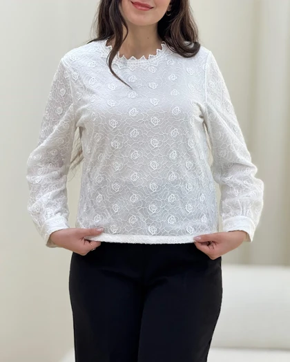 شومیز دانتل رزا