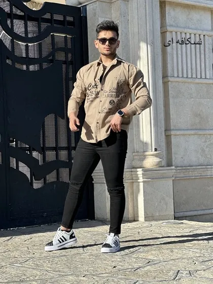 1027:پیراهن کتان