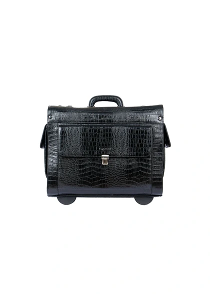 ساک چرم مدل لون کروکو