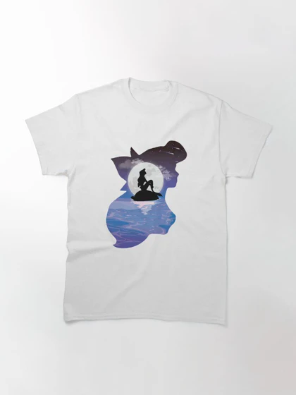 تیشرت the little mermaid طرح Dream it کد 201313