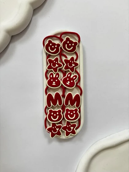 کش جفتی قرمز-کد1145