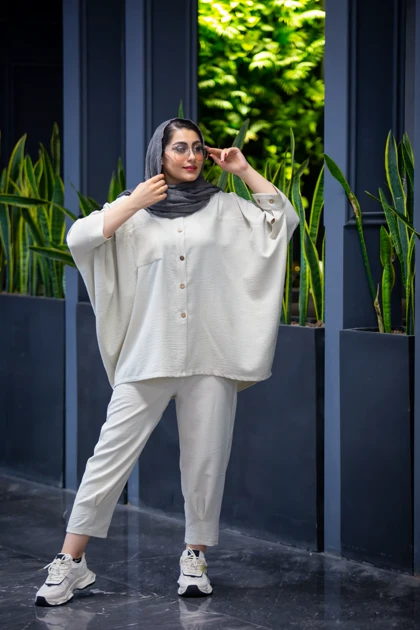 مانتو شلوار لوئیز جودون سوین