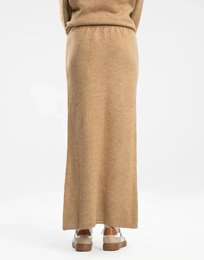 یقه اسکی دامن بافت