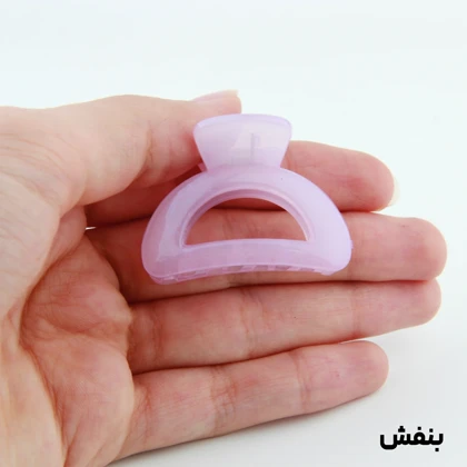 کلیپس دخترانه مدل صخره ای کوچک دو رنگ
