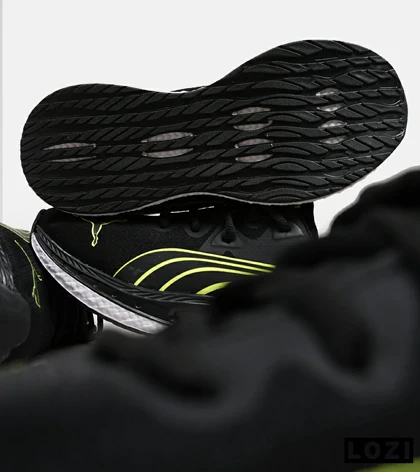 کفش کتانی ورزشی مردانه و زنانه مشکی سبز PUMA